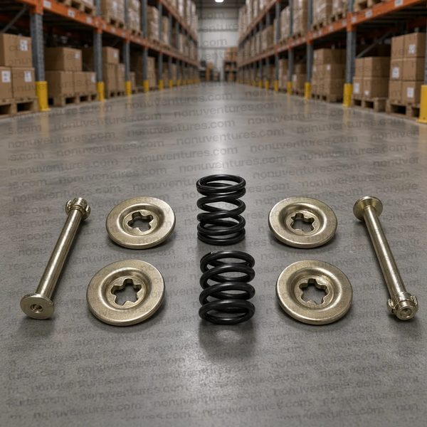 Mahindra CJ340 Brake Shoe Holder Kit — export grade spare part